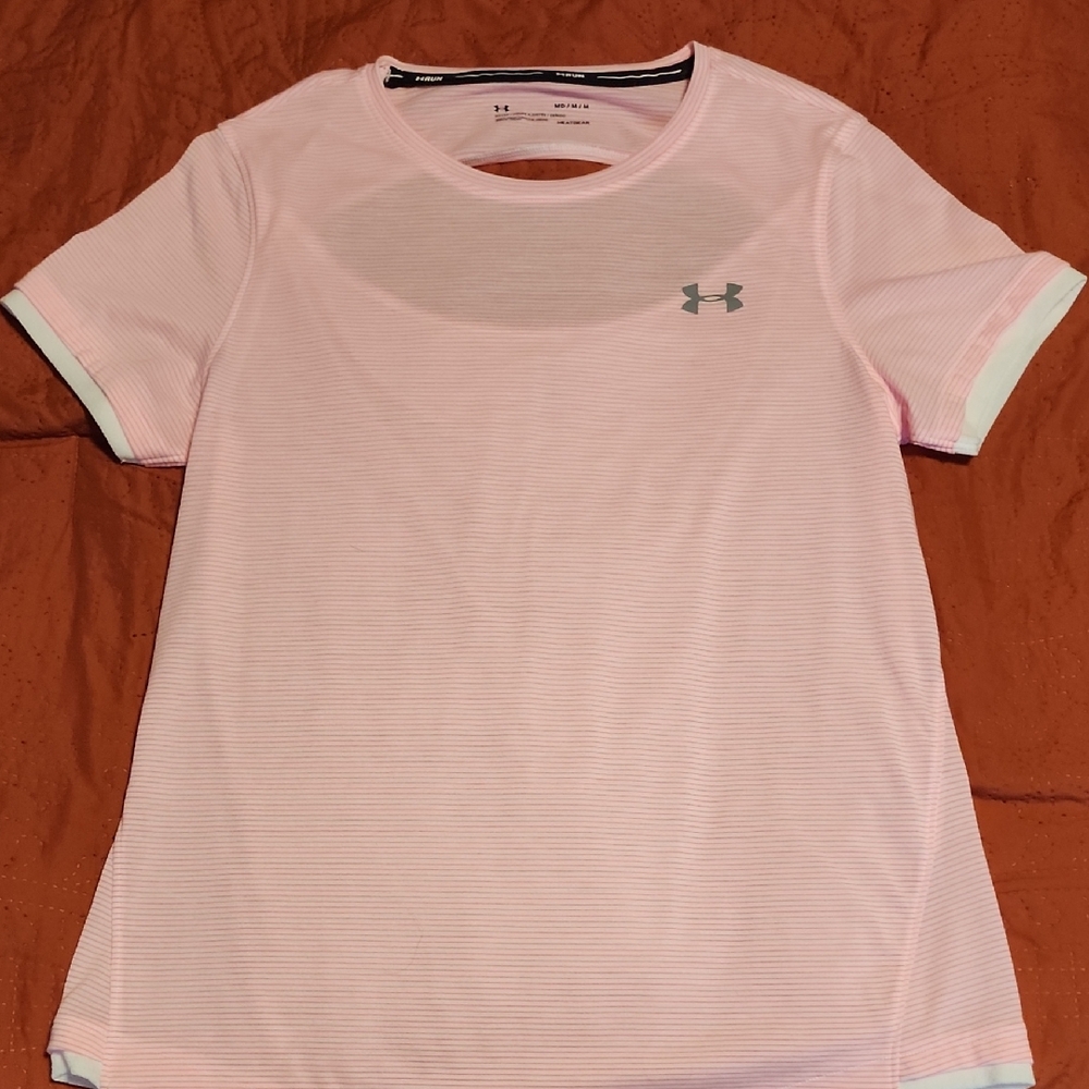 Under Armour Light Pink Athletic Tee